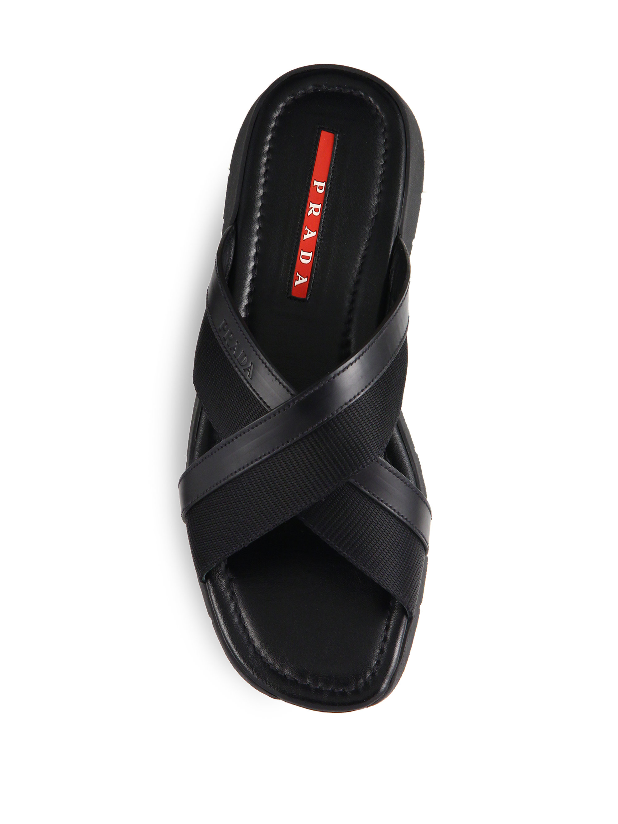 prada canvas sport sandals