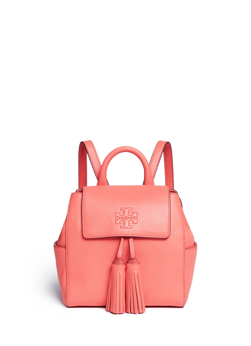 Tory Burch, Bags, Tory Burch Thea Mini Backpack Orange