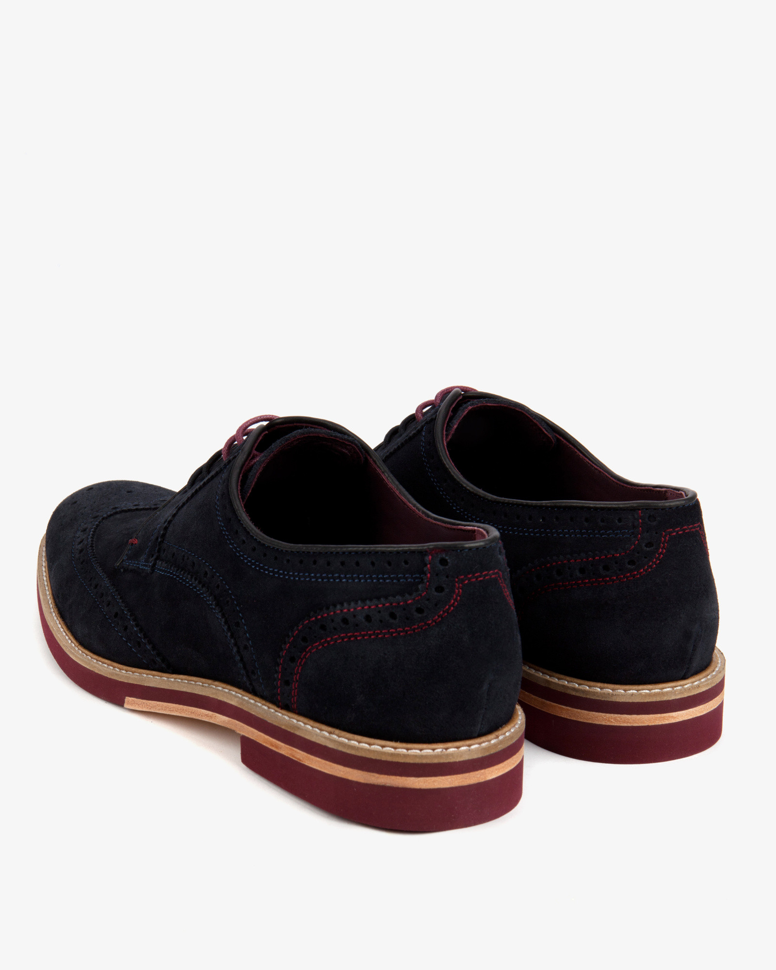 ted baker blue brogues