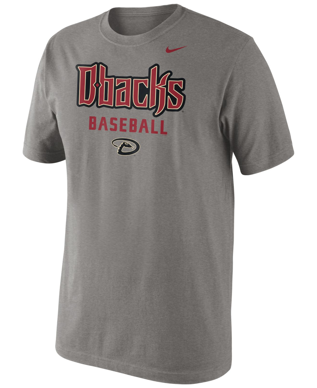 Nike Men's Arizona Diamondbacks Practice T-shirt in Gray for Men - Lyst