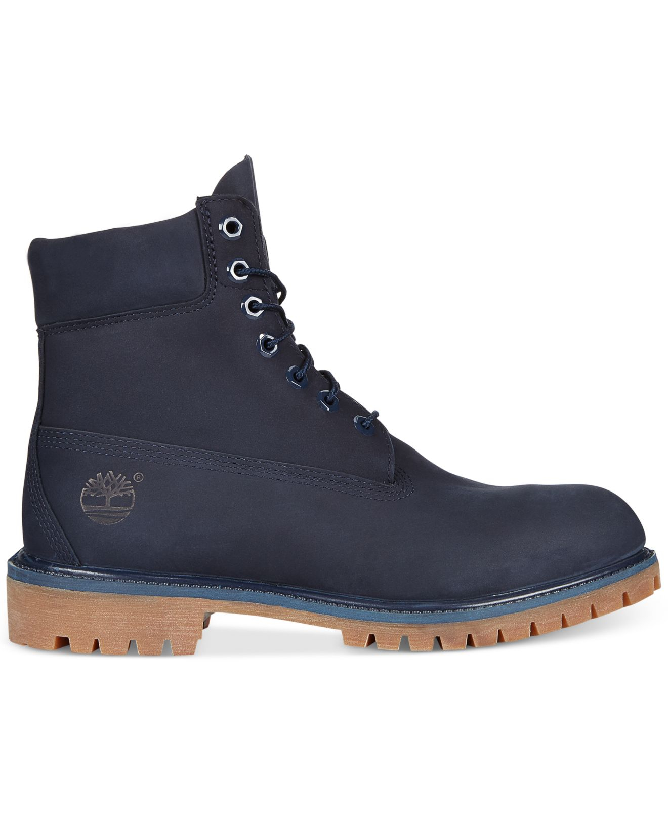 Timberland 6" Premium Boots in Navy Monochrome (Blue) for Men | Lyst