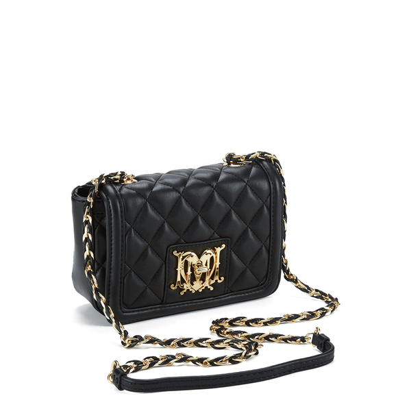 Love Moschino Women's Quilted Small Cross Body Bag in Black - Lyst