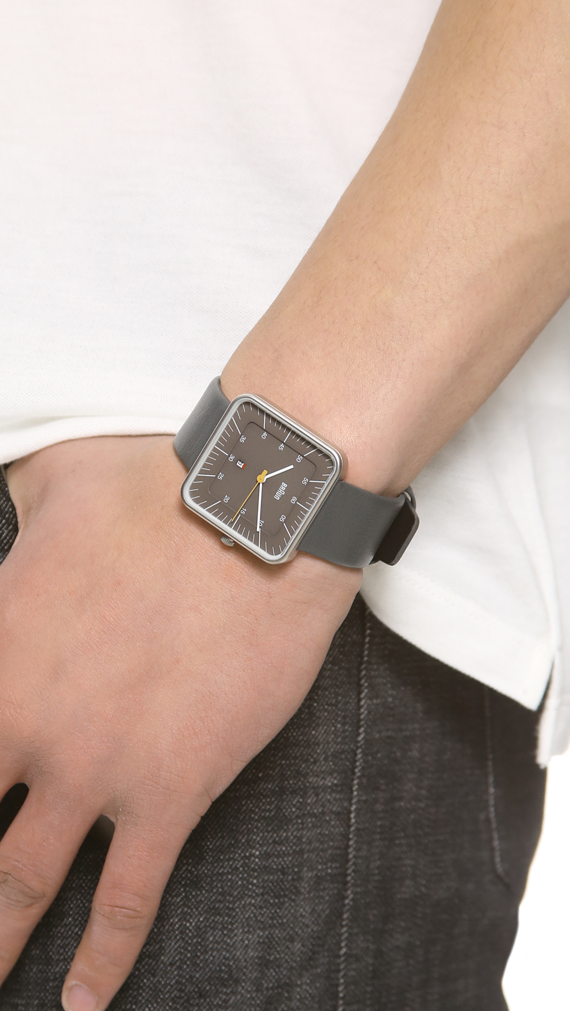 braun square watch