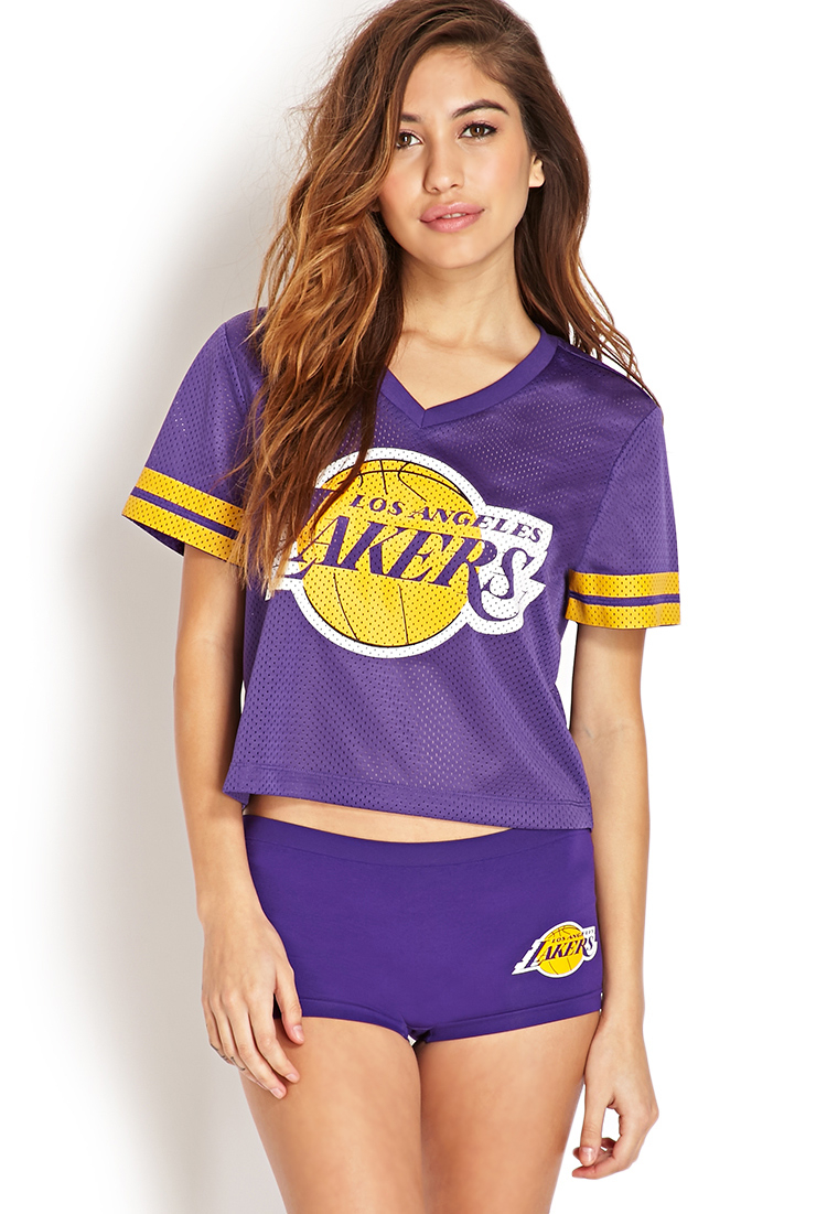 womens purple lakers jersey.