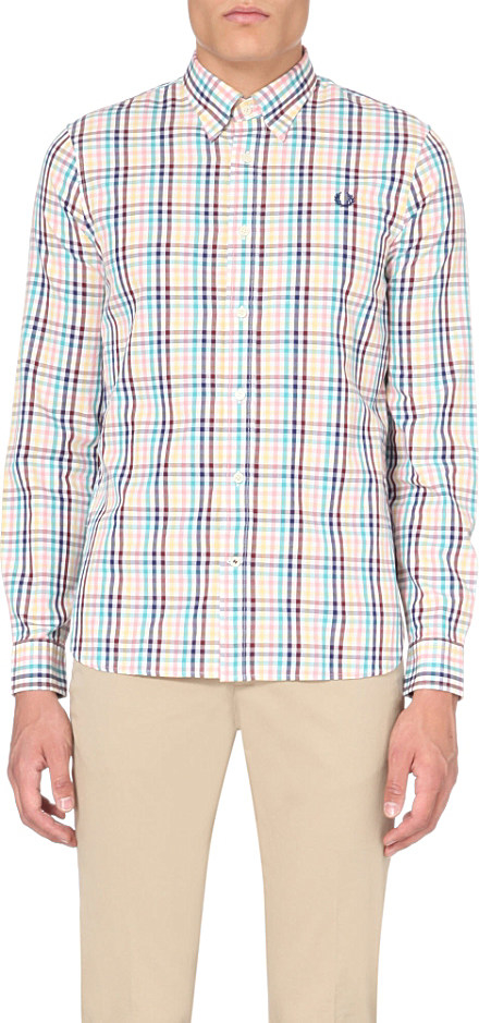 yellow fred perry top