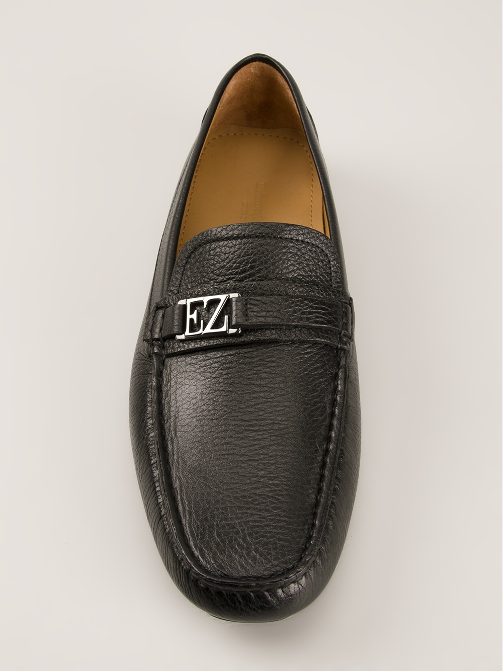 Ermenegildo Zegna Classic Loafers in Black for Men - Lyst