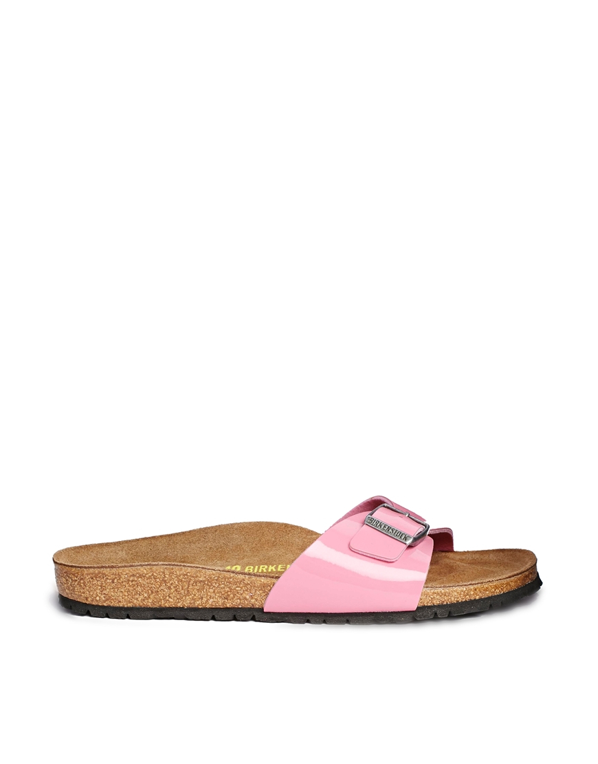 Birkenstock Madrid Cashmere Rose Flat Sandals in Pink - Lyst