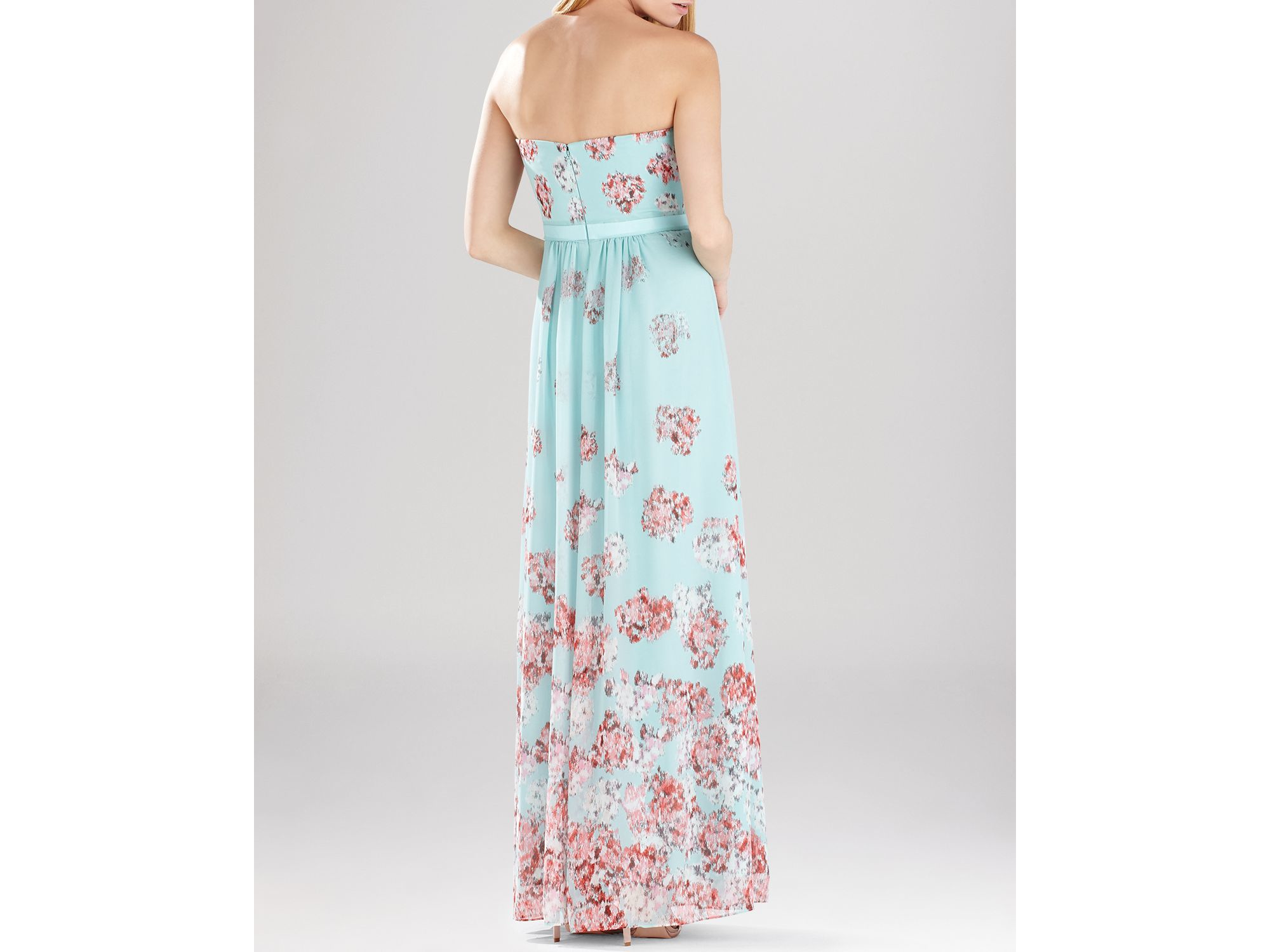 slim fit dress slacks Plunging U Neckline Gown – BCBGMAXAZRIA