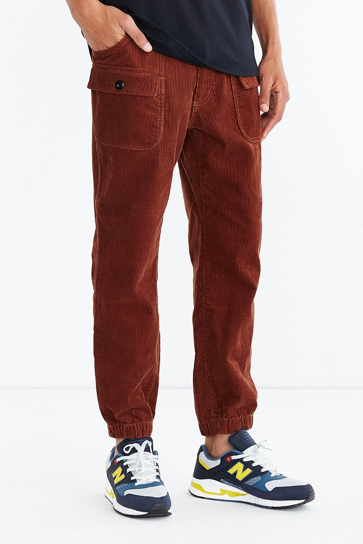 corduroy joggers mens