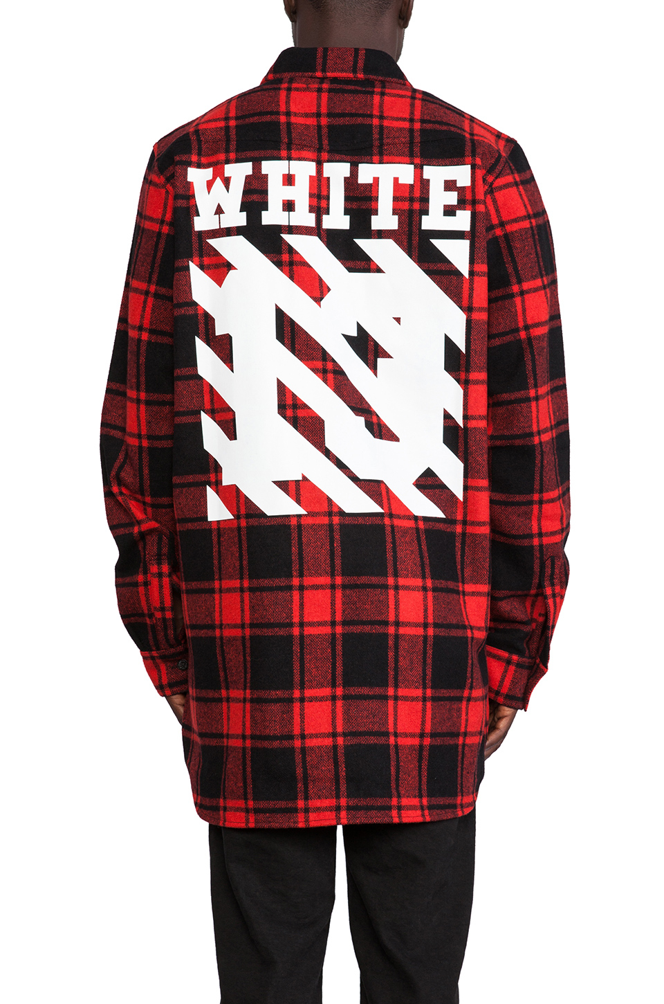 off white button down