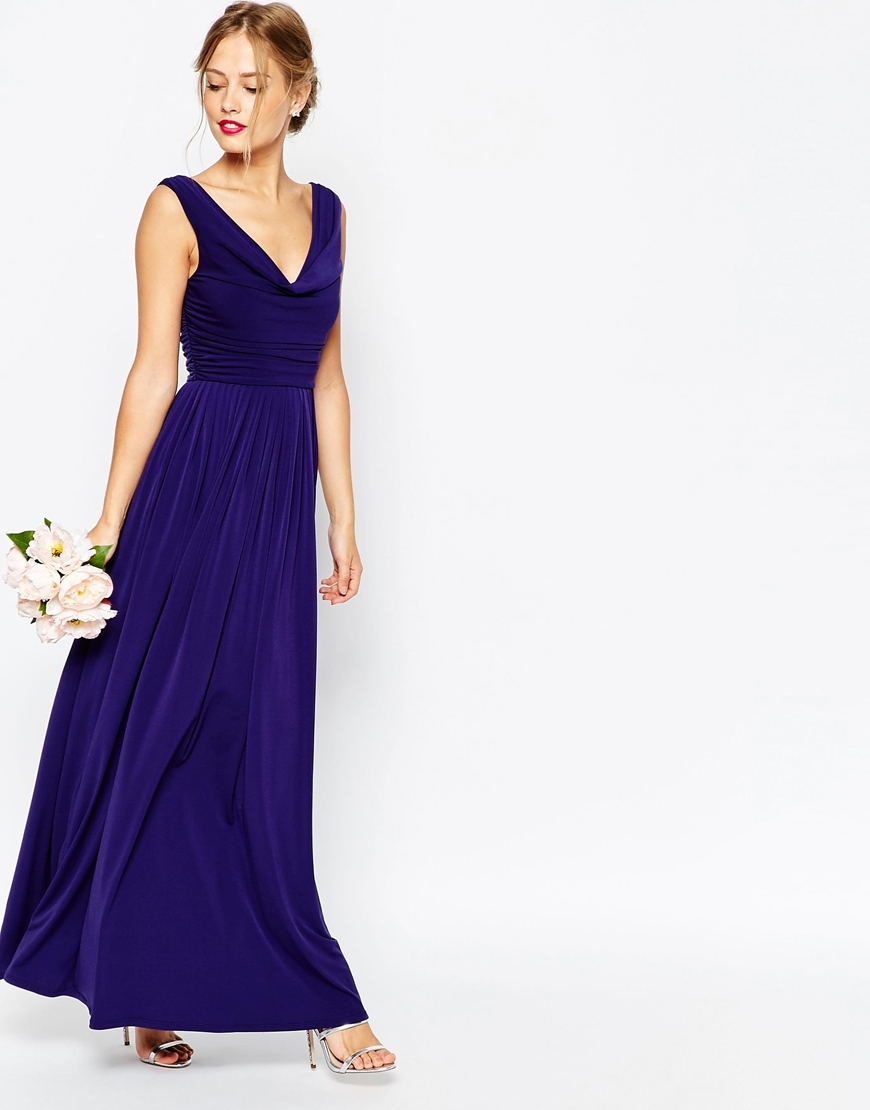 royal blue bridesmaid dresses asos