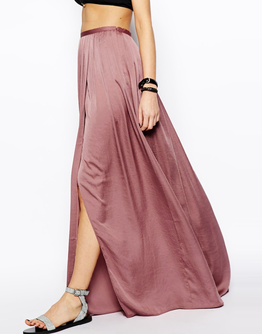 asos long skirts