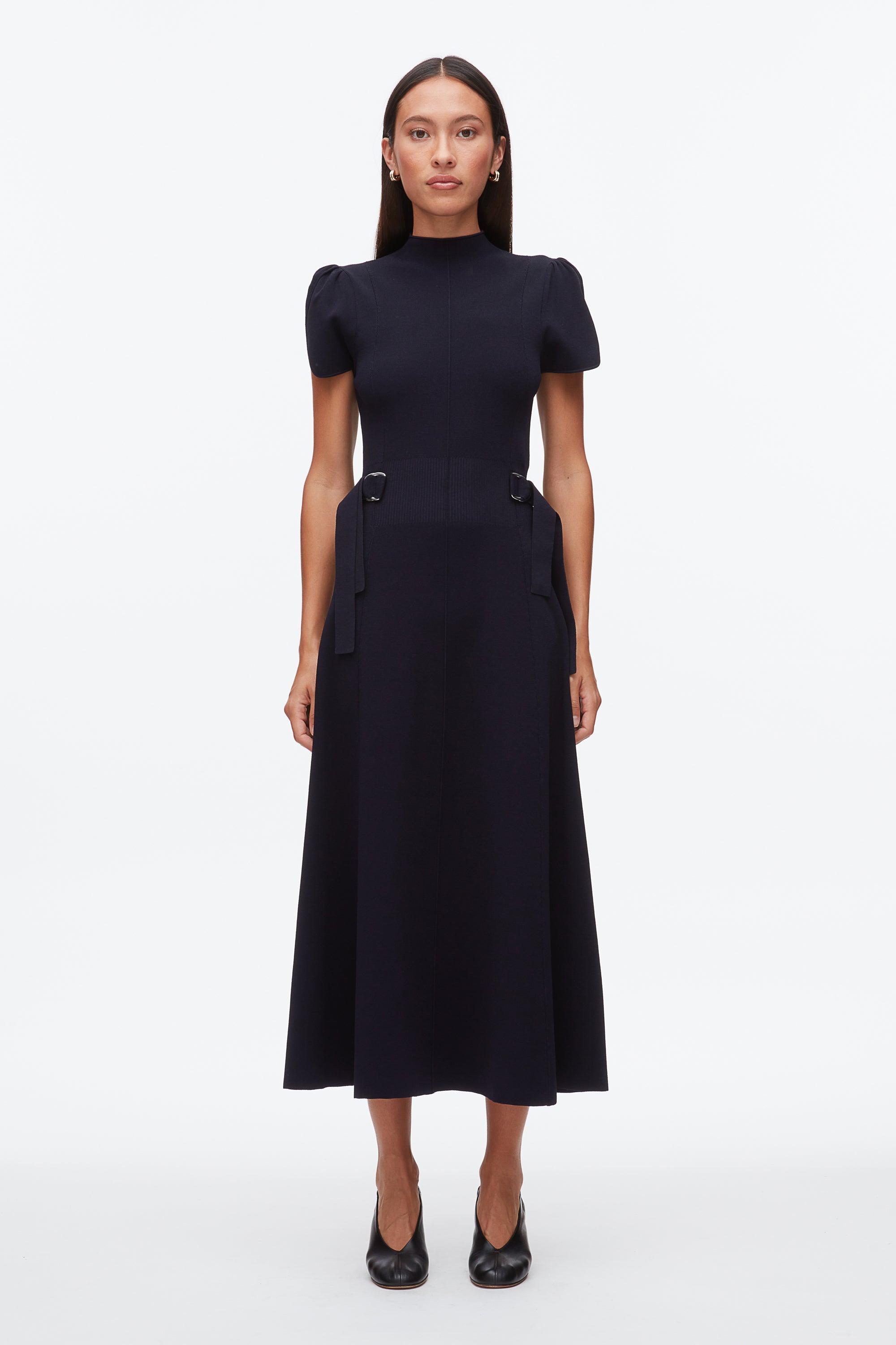black flower maxi dress Black Floral Pleated Maxi Dress With Open Back