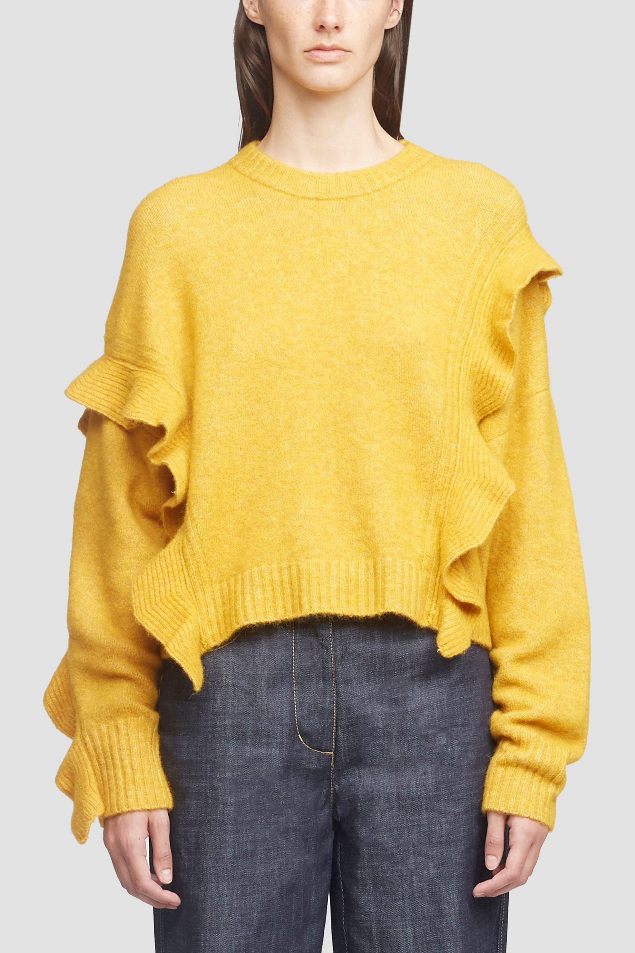 3.1 Phillip Lim Cropped Ruffle Trim 