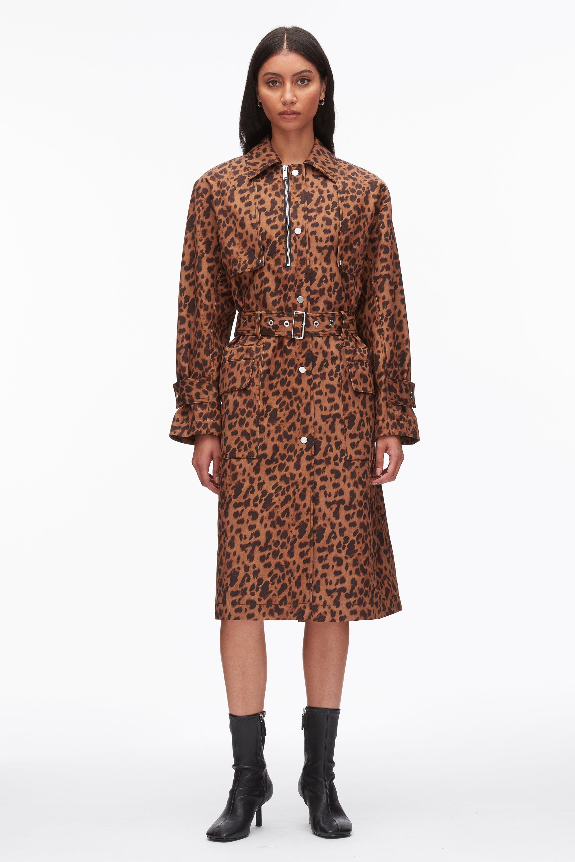 3.1 Phillip Lim レオパードコート 3.1 Phillip Lim​ The Leopard Print Trench Coat: a modern classic
