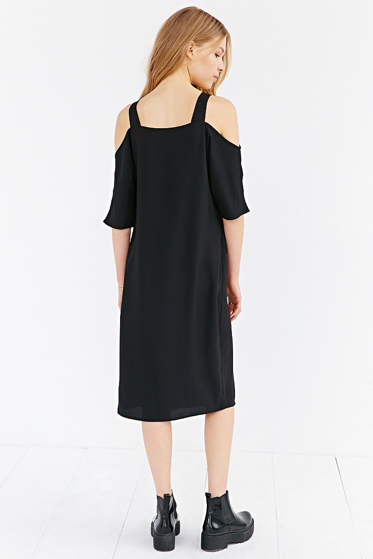 silence and noise black dress