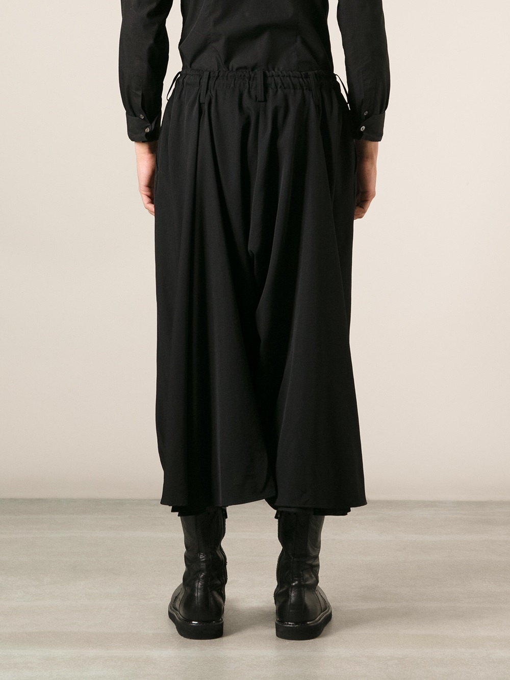 Yohji Yamamoto J Crow Trousers in Black for Men - Lyst