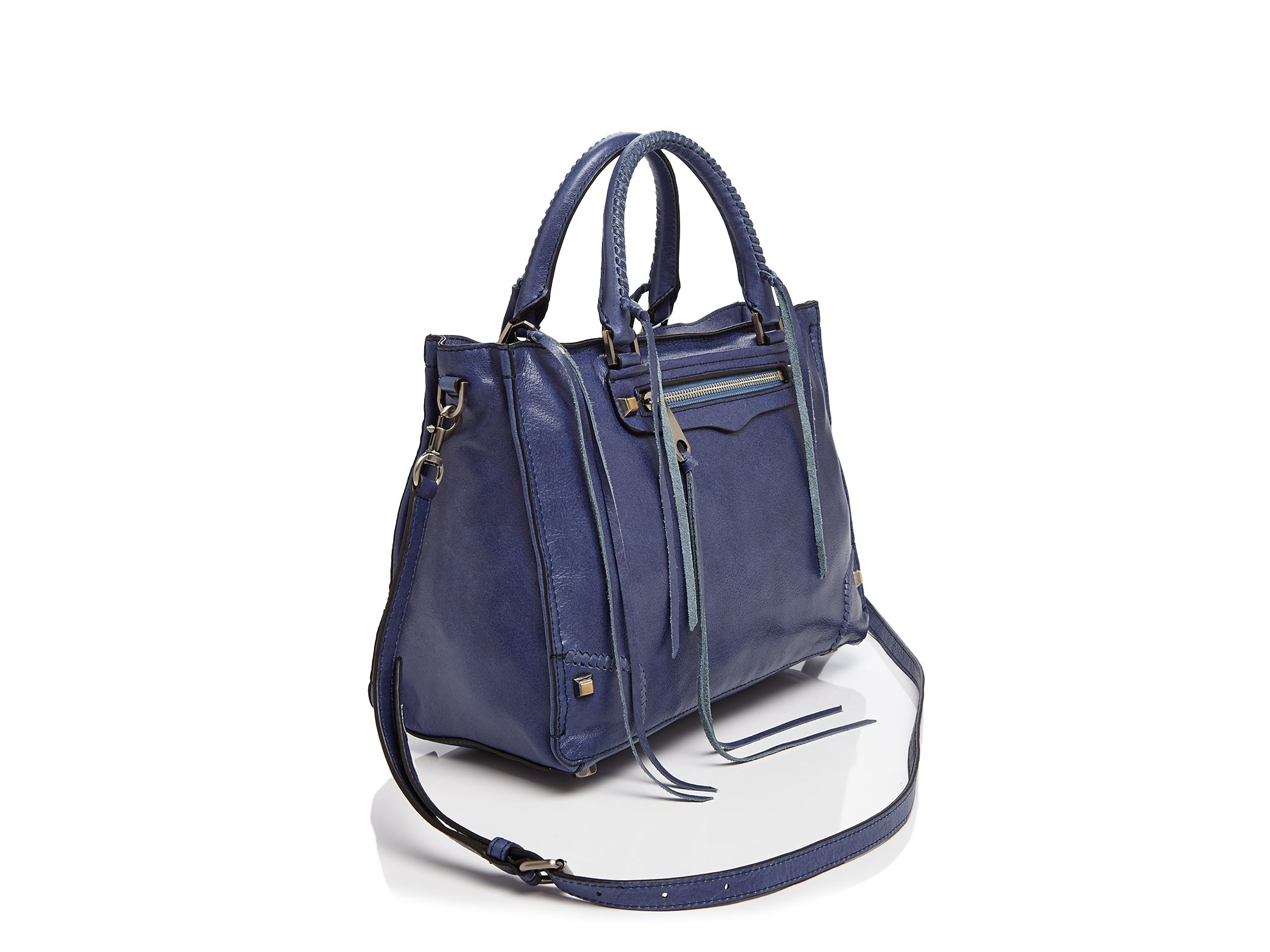 rebecca minkoff regan leather satchel