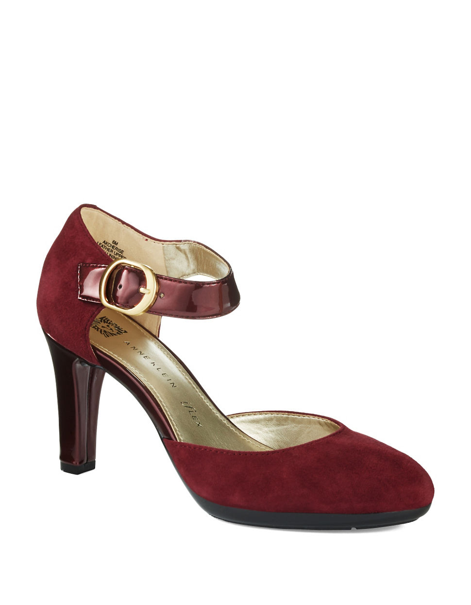 Lyst - Anne klein Cherise Heels in Red