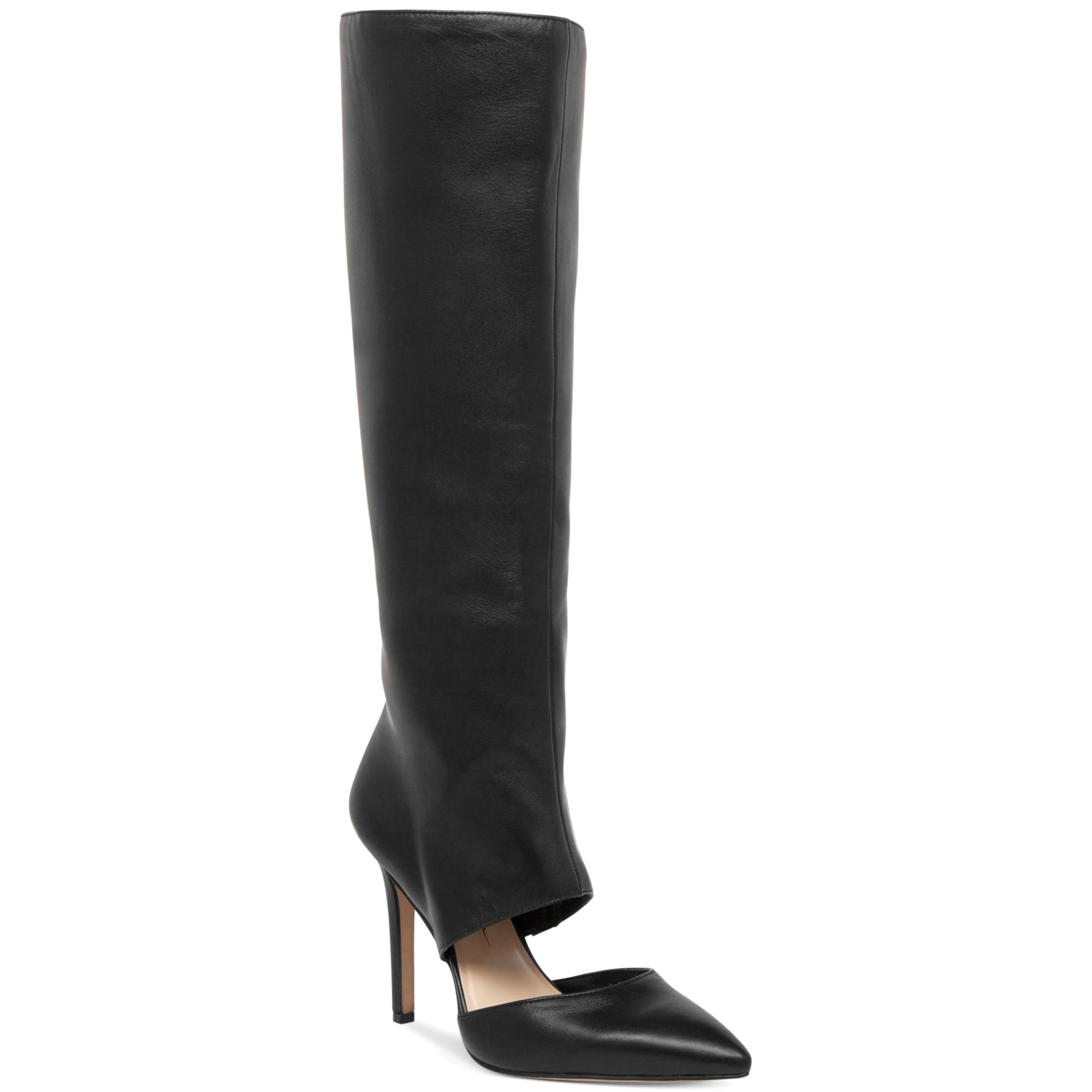 Jessica simpson Cardona Chop Out Boots in Black (Black/Black) | Lyst