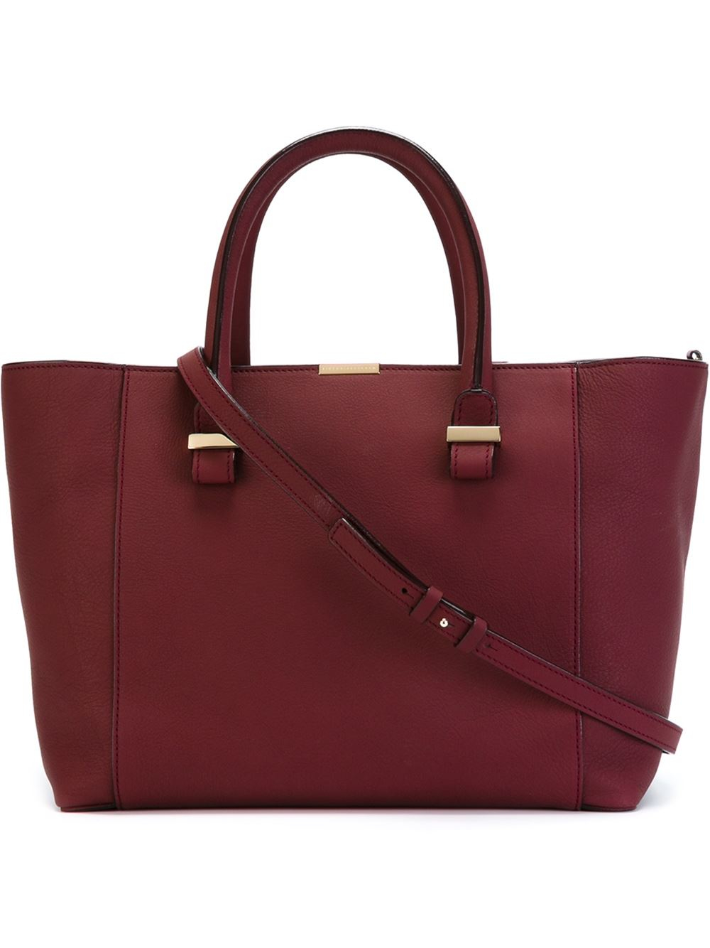 Lyst - Victoria Beckham Quincy Tote Bag in Red