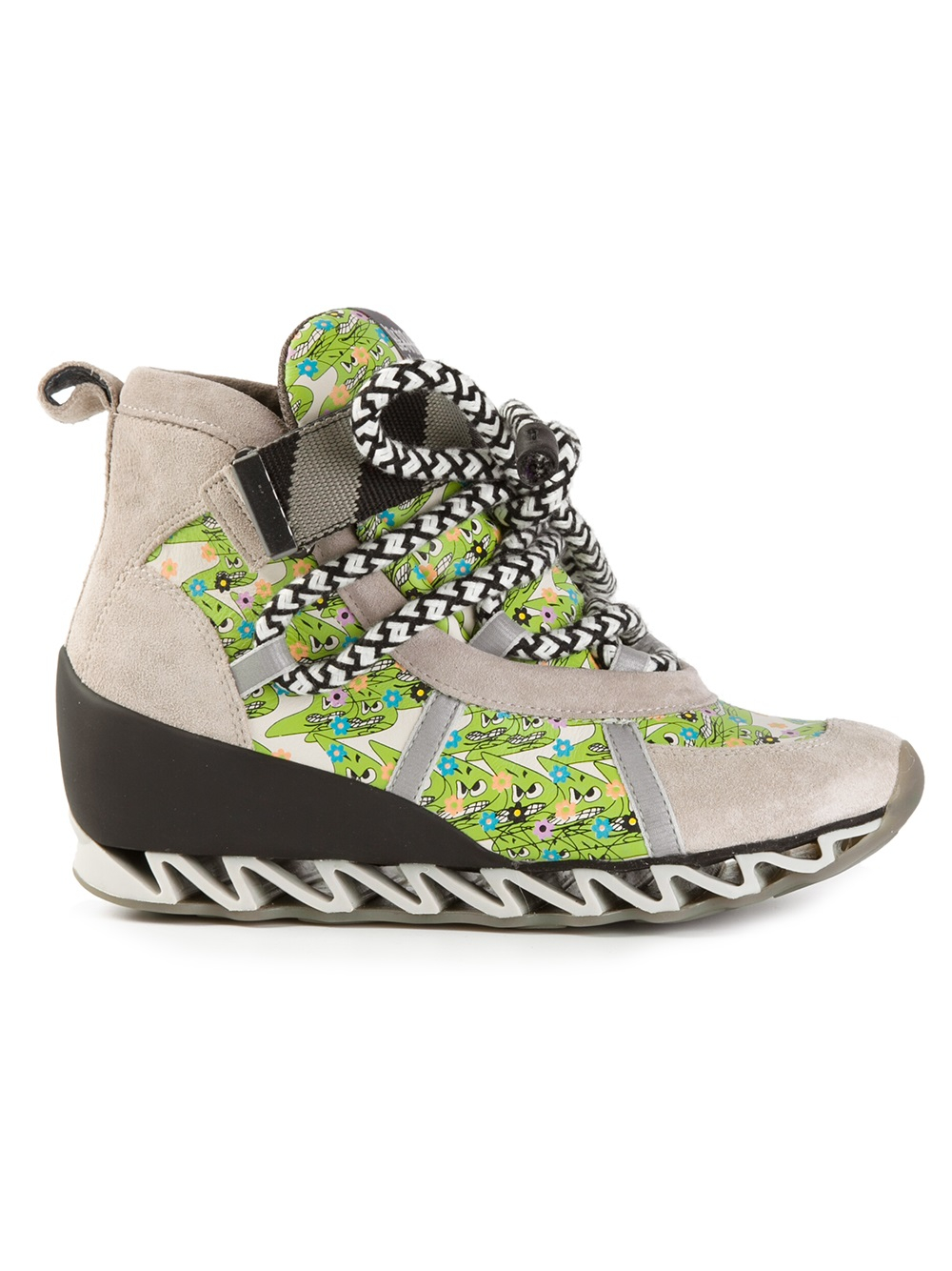 Bernhard Willhelm Himalayan Leather Sneakers in Natural Lyst