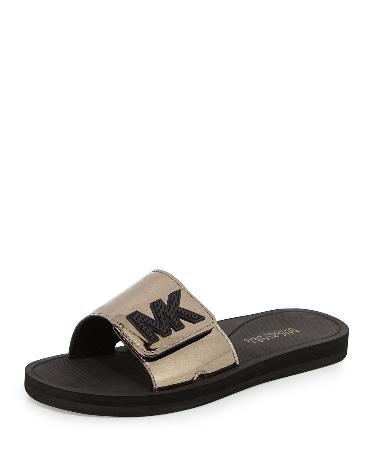 Michael kors gold slippers store