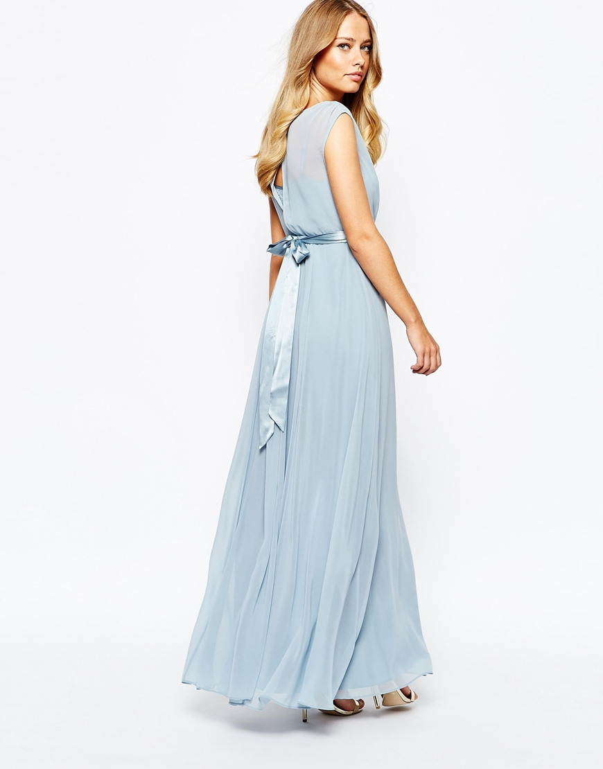 coast green maxi dress