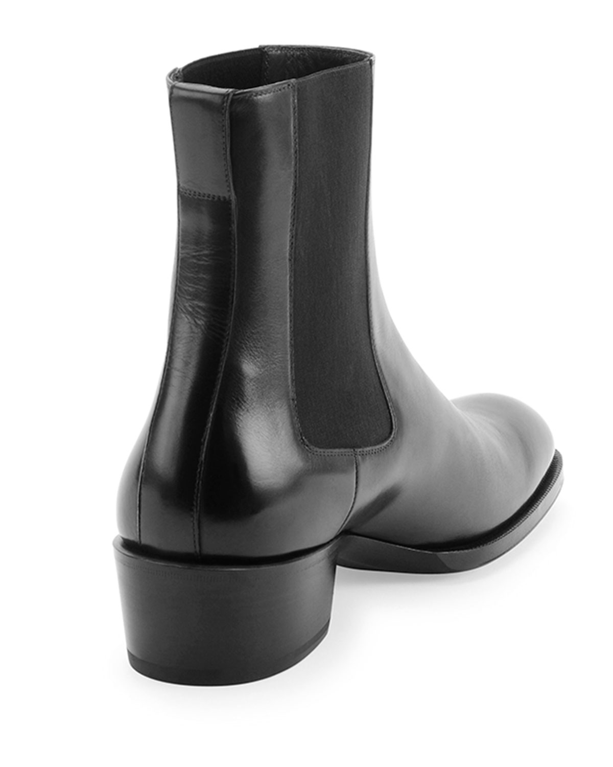 tom ford python chelsea boots