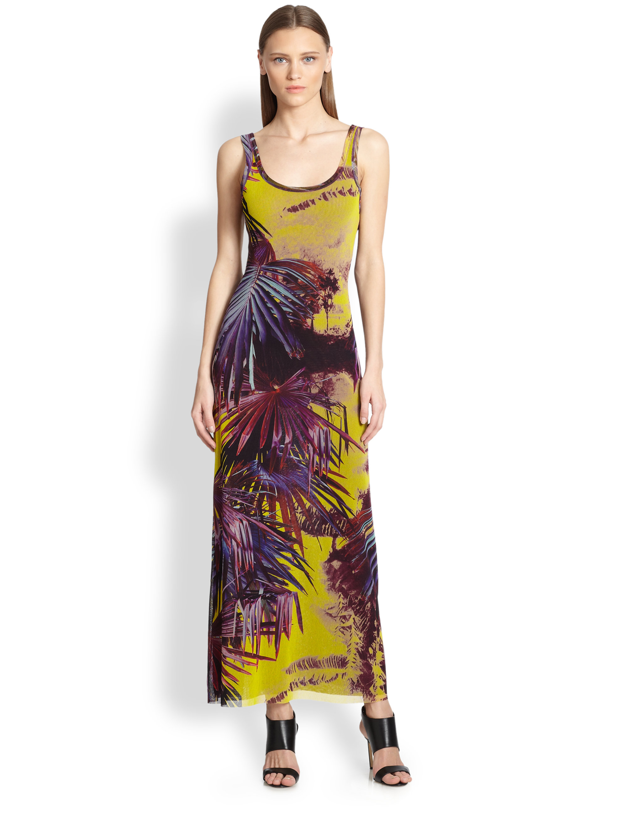 Jean Paul Gaultier Palmprint Maxi Dress | Lyst