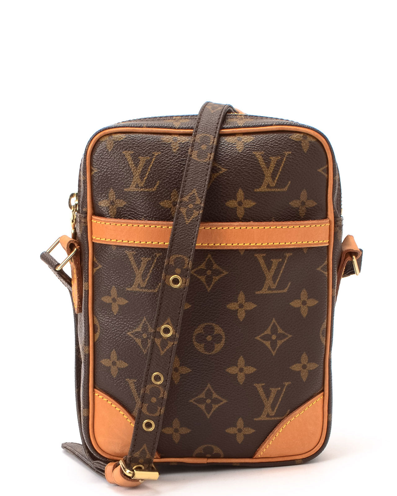 Lyst - Louis Vuitton Danube Messenger Bag in Brown