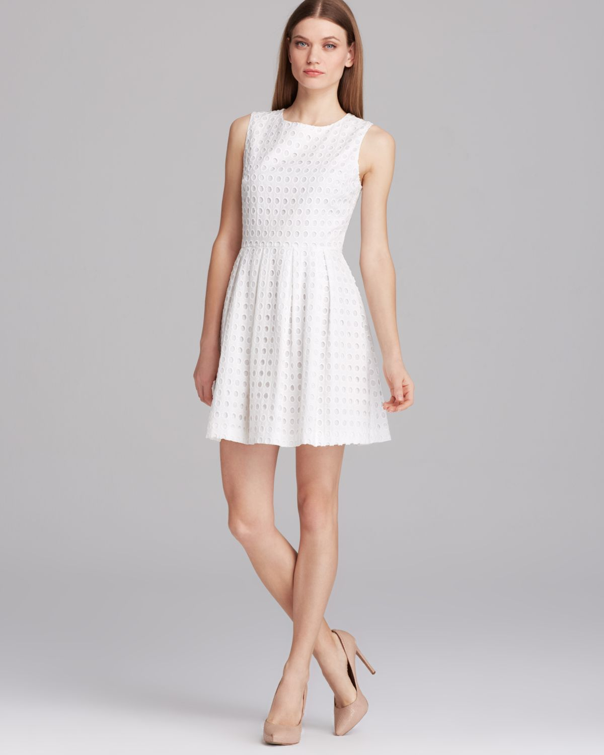 white vince camuto dress