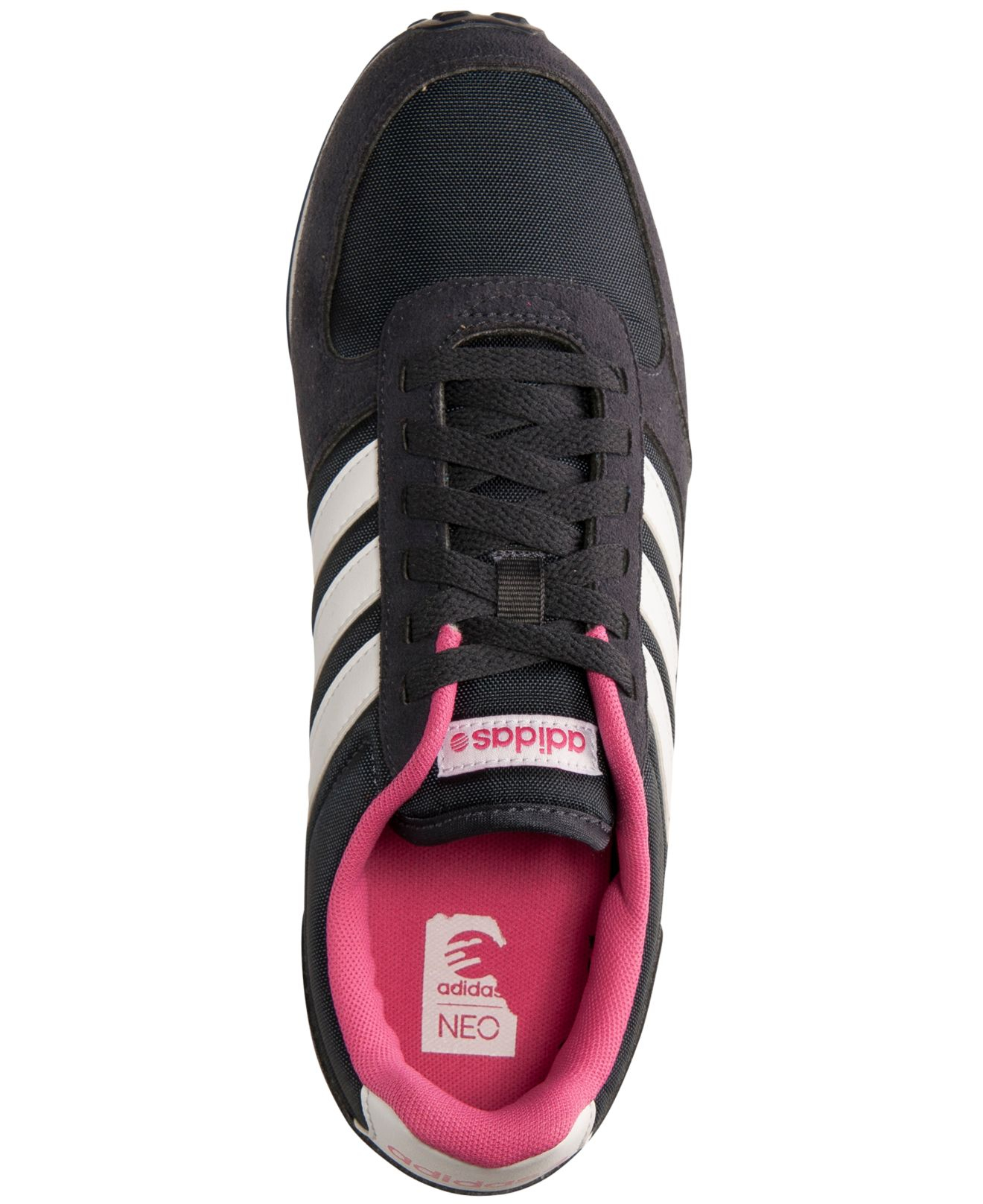Counterfeit Rather instead adidas Women's Neo City Racer Casual Sneakers From Finish Line in Black |  Lyst