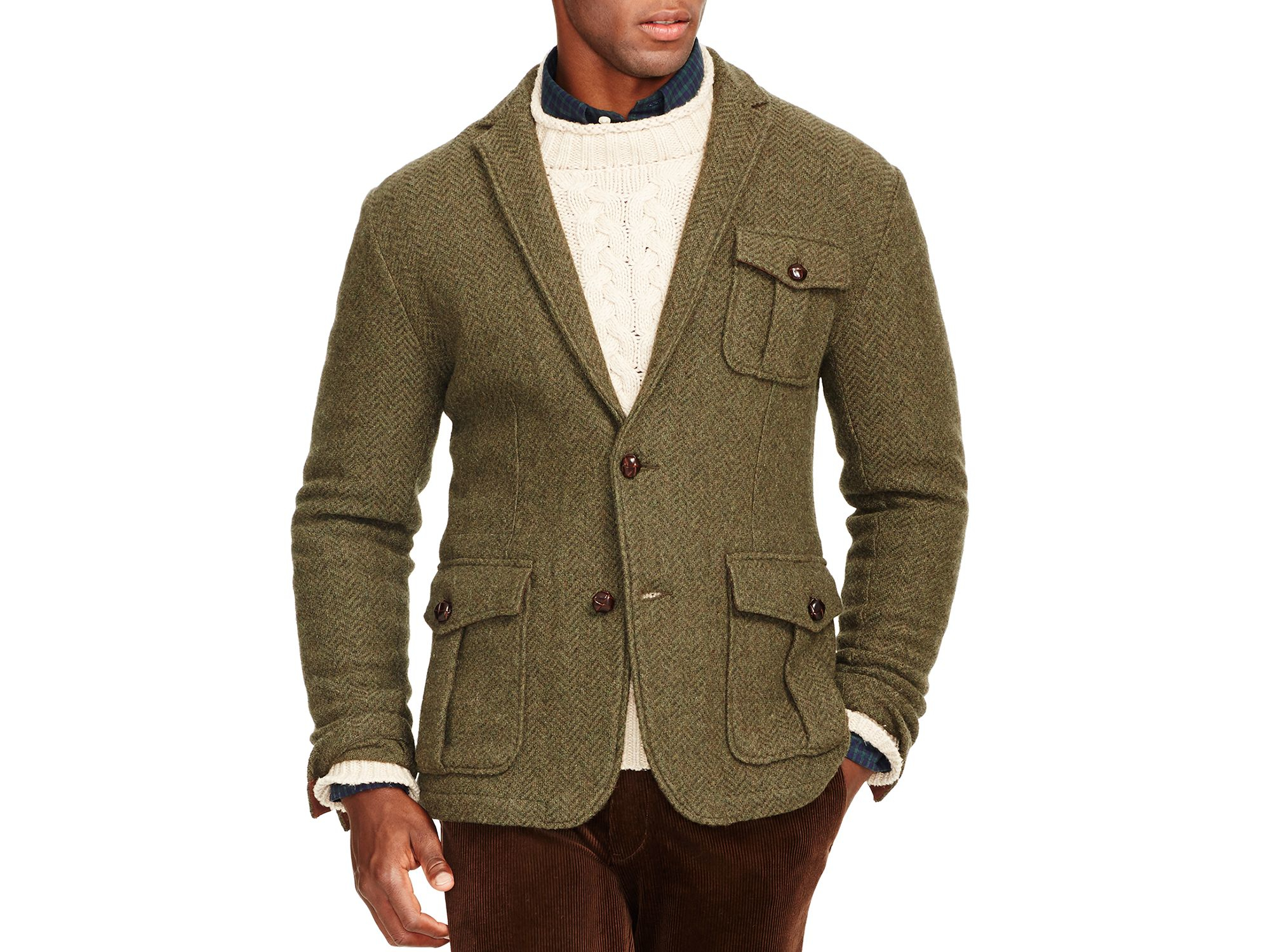 men's navy parka with fur hood