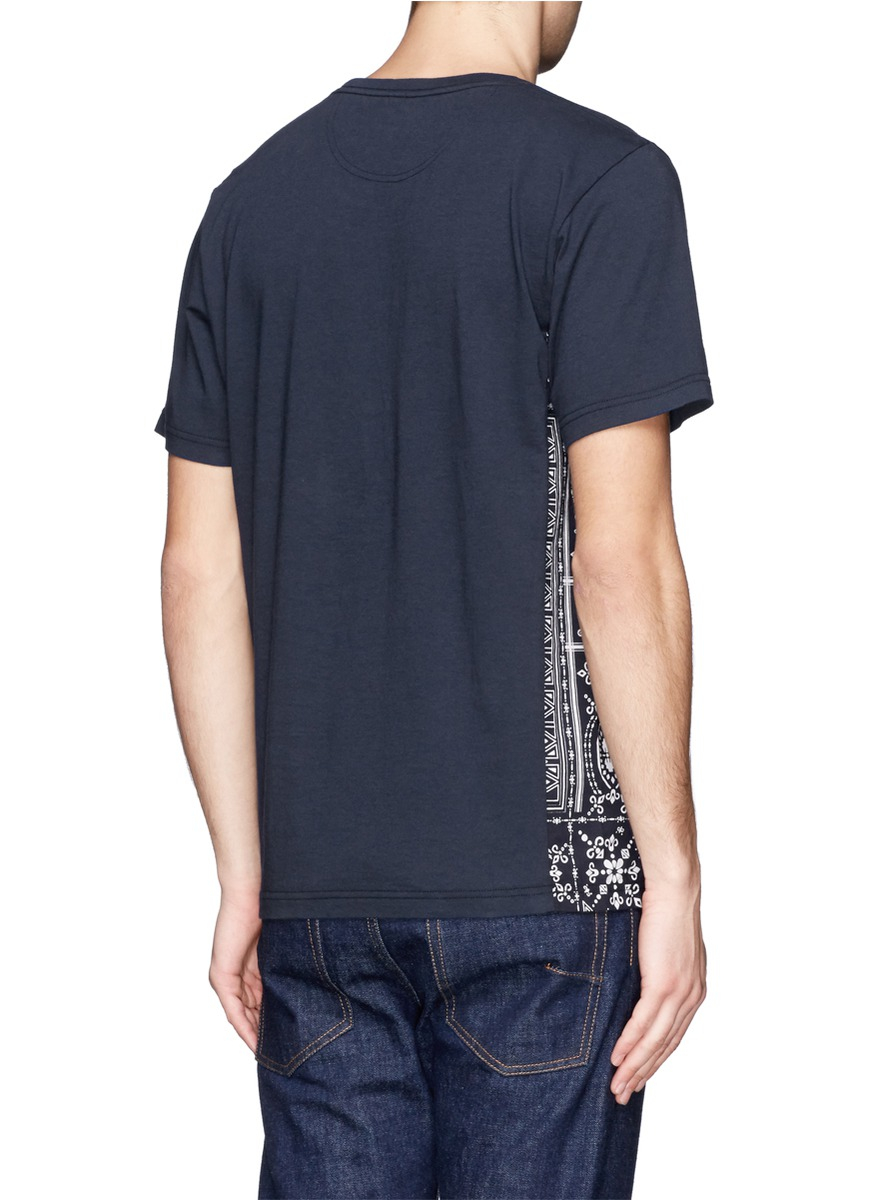 Download White Mountaineering Bandana Print Chest Pocket And Side ...