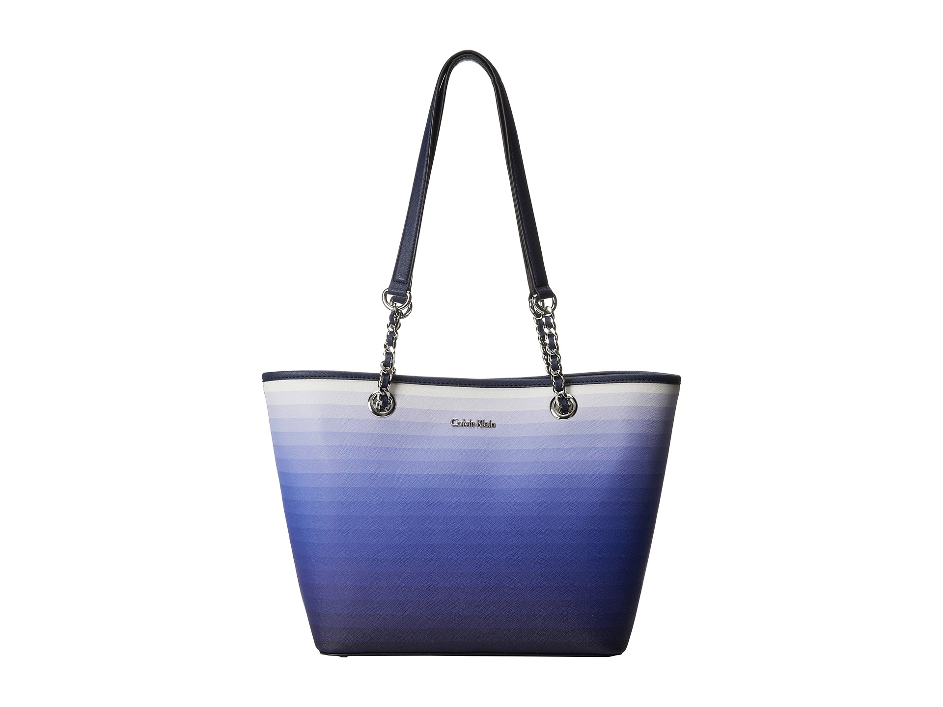 Calvin Klein Ombre Tote in Blue | Lyst