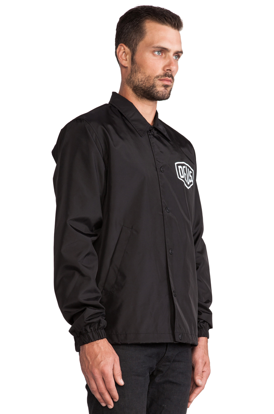  Deus Ex  Machina Venice La Coach Jacket  in Black for Men Lyst