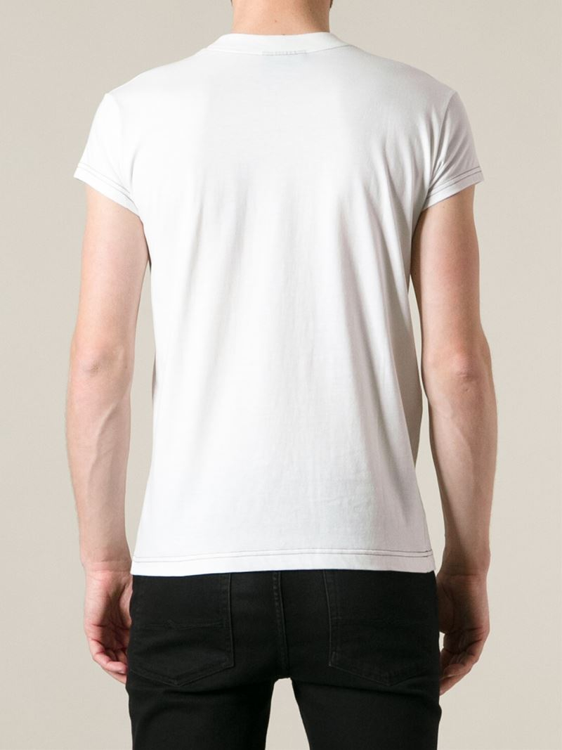 Jean Paul Gaultier Cotton Junior Gaultier Print T-shirt in White for Men - Lyst