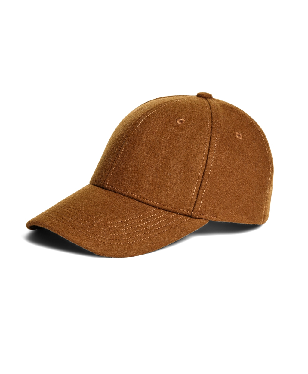 Brooks Brothers Wool Baseball Hat In Brown For Men Tan Lyst