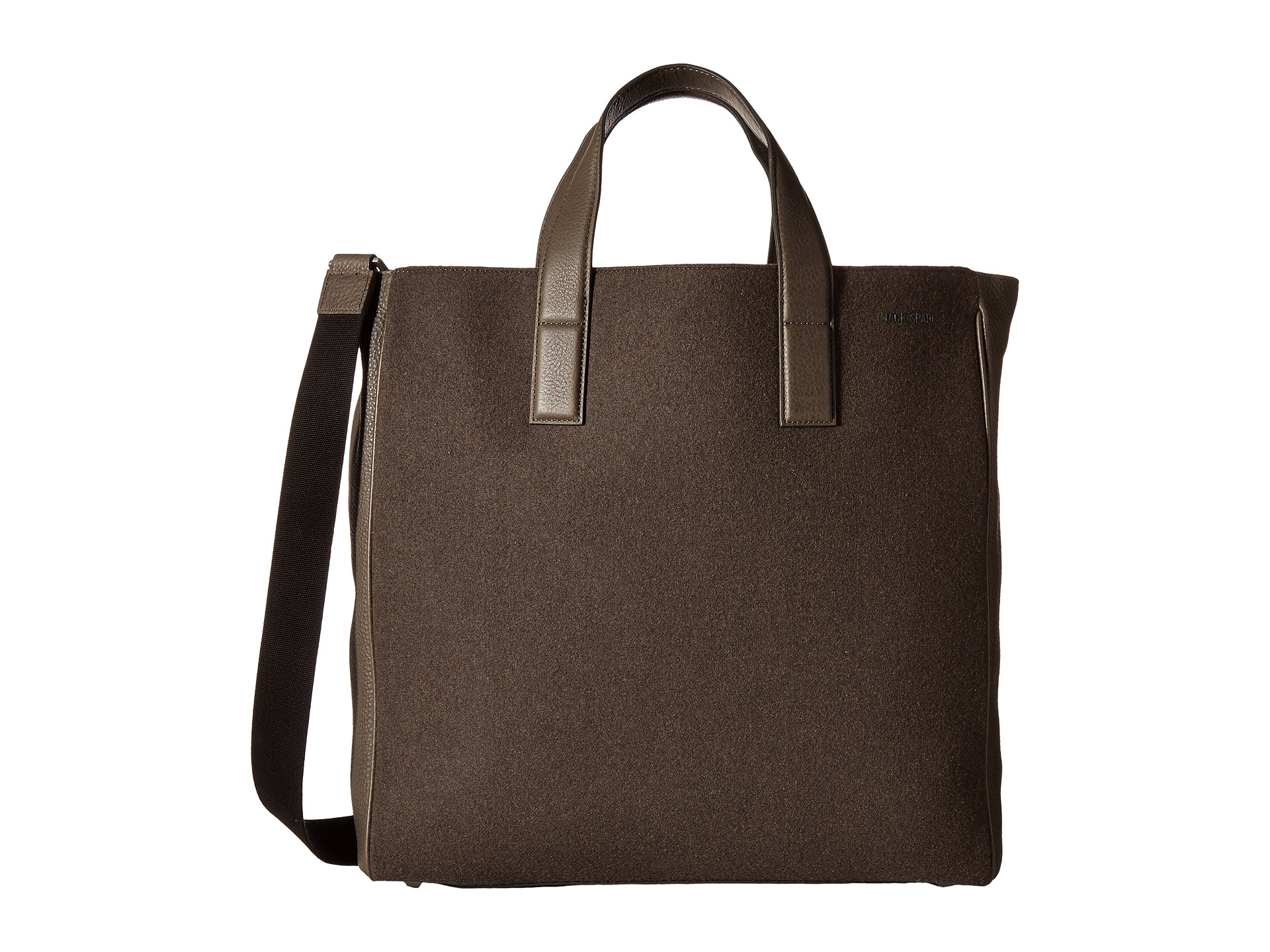 Lyst Jack Spade Kahn Wool Leather Tote In Brown For Men Gallery