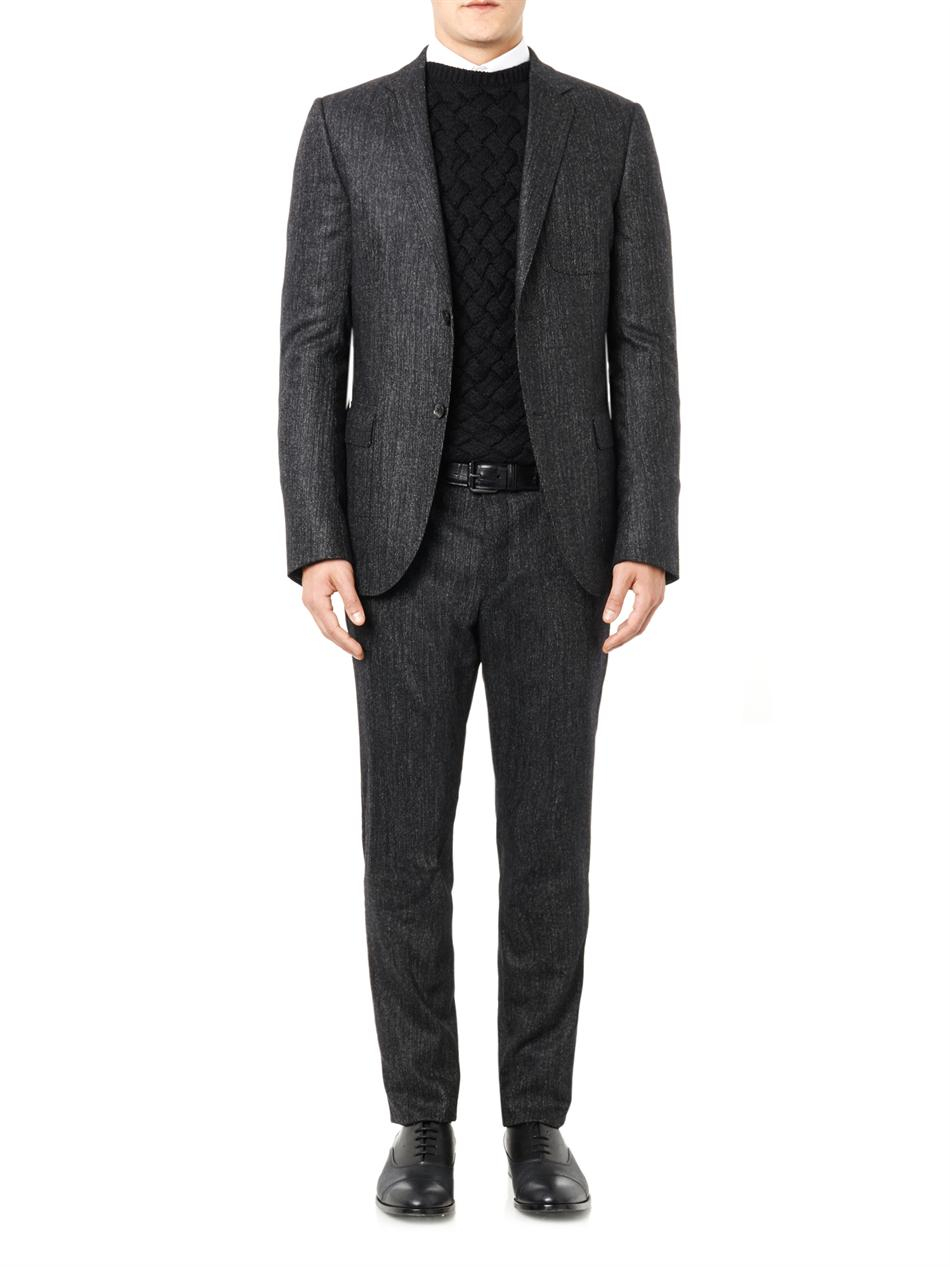 gucci belt with suit