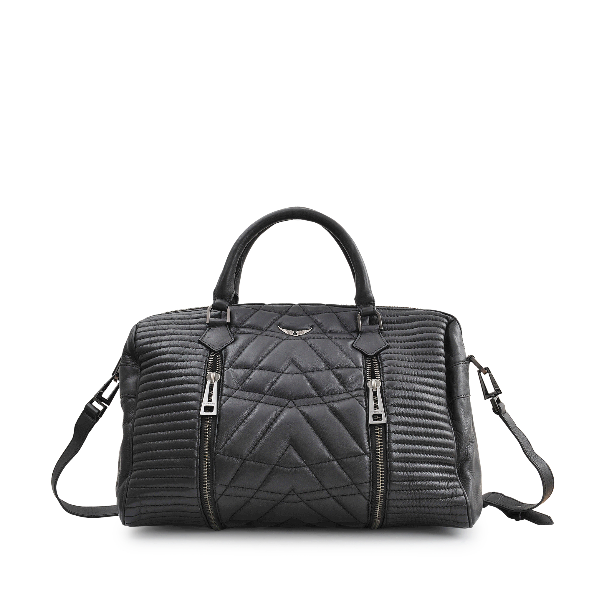 Zadig & Voltaire Sunny Quilted Bag in Black | Lyst