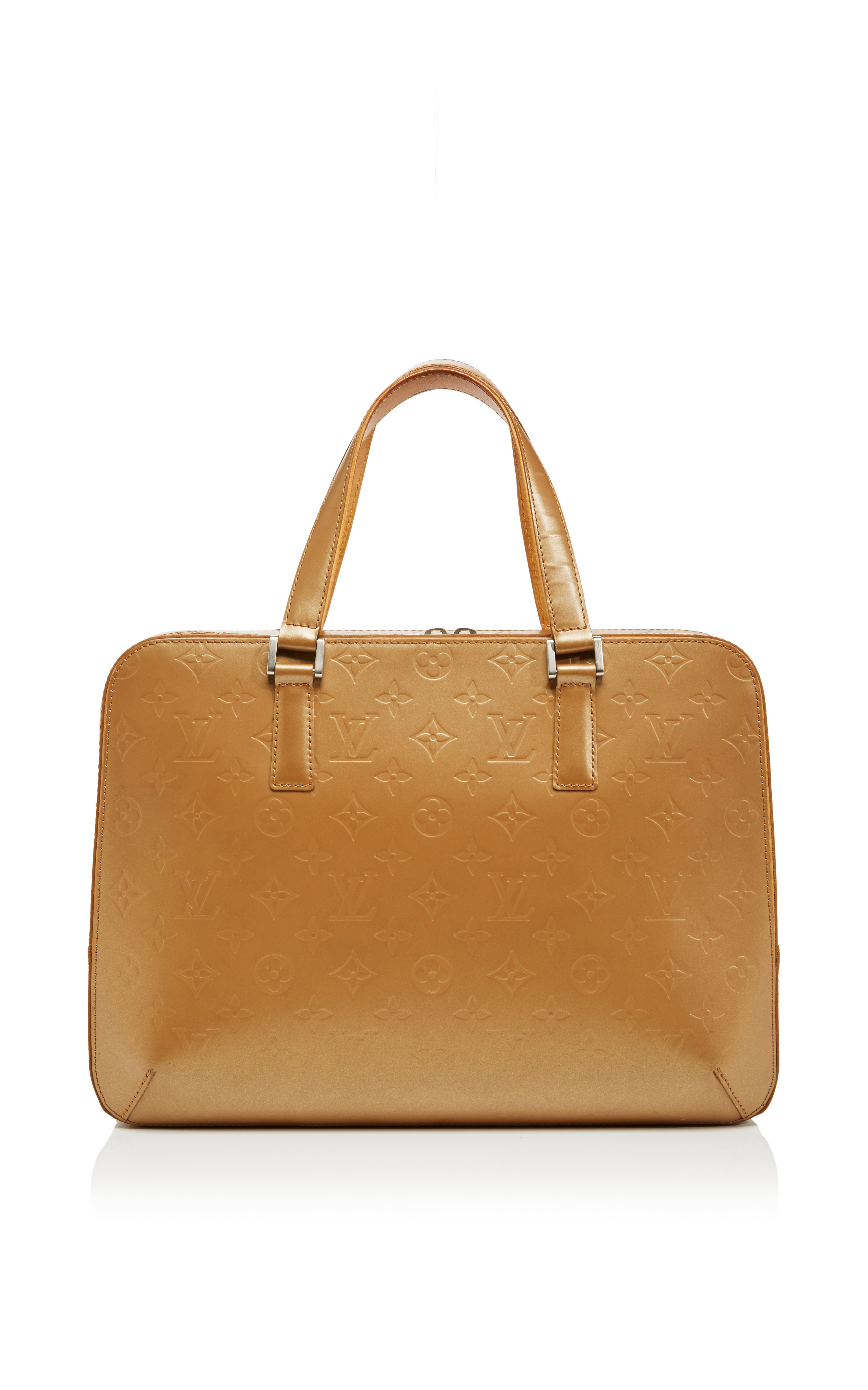 Louis Vuitton Leather Ambre Monogram Mat Malden Bag in Brown - Lyst