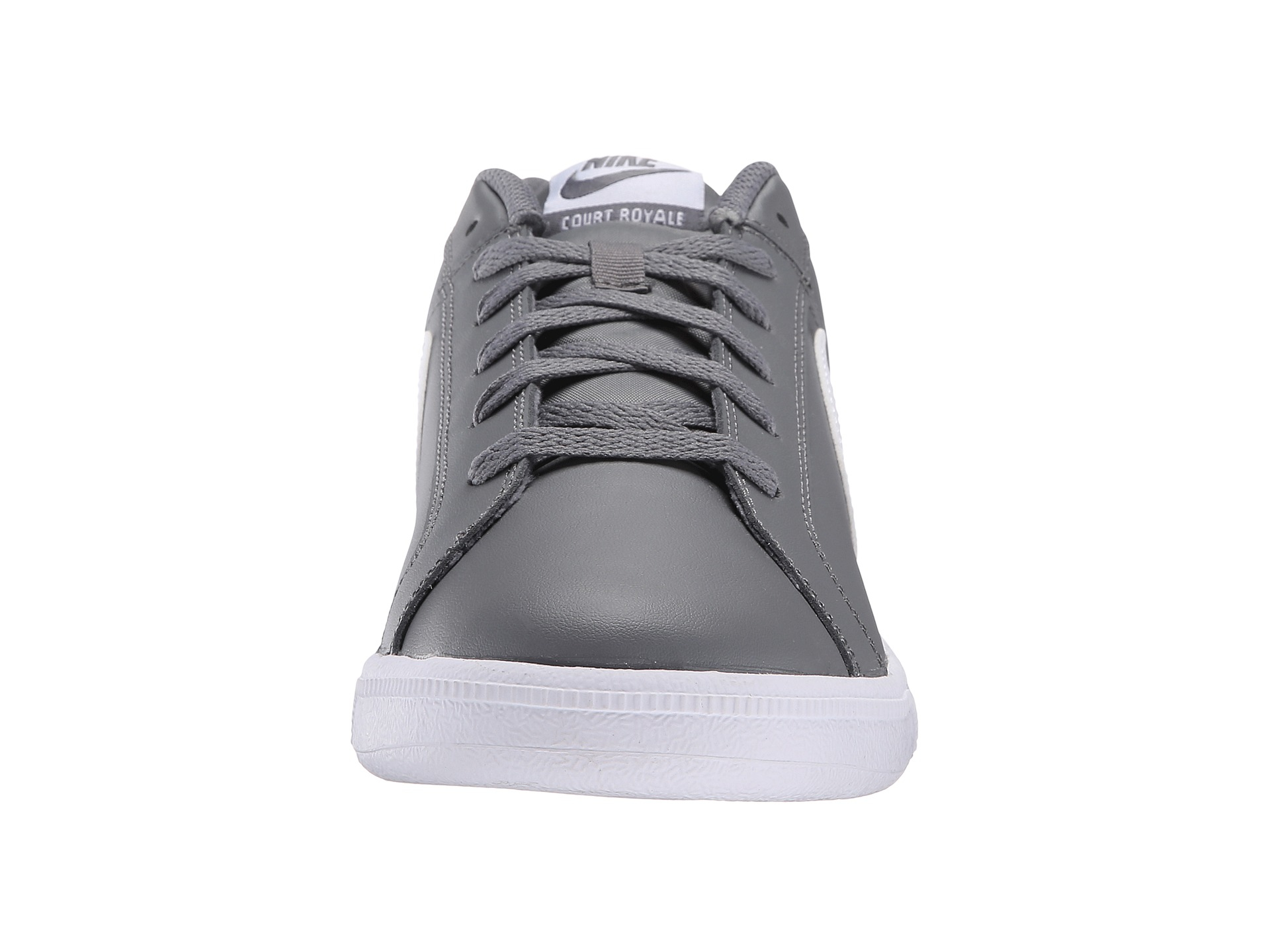nike grey leather shoes