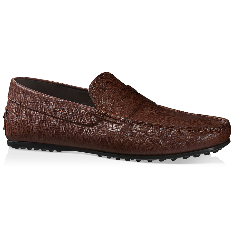 tods loafers tod s city gommino loafers in leather in brown for lyst tods loafers tod s city gommino loafers in leather in brown for lyst