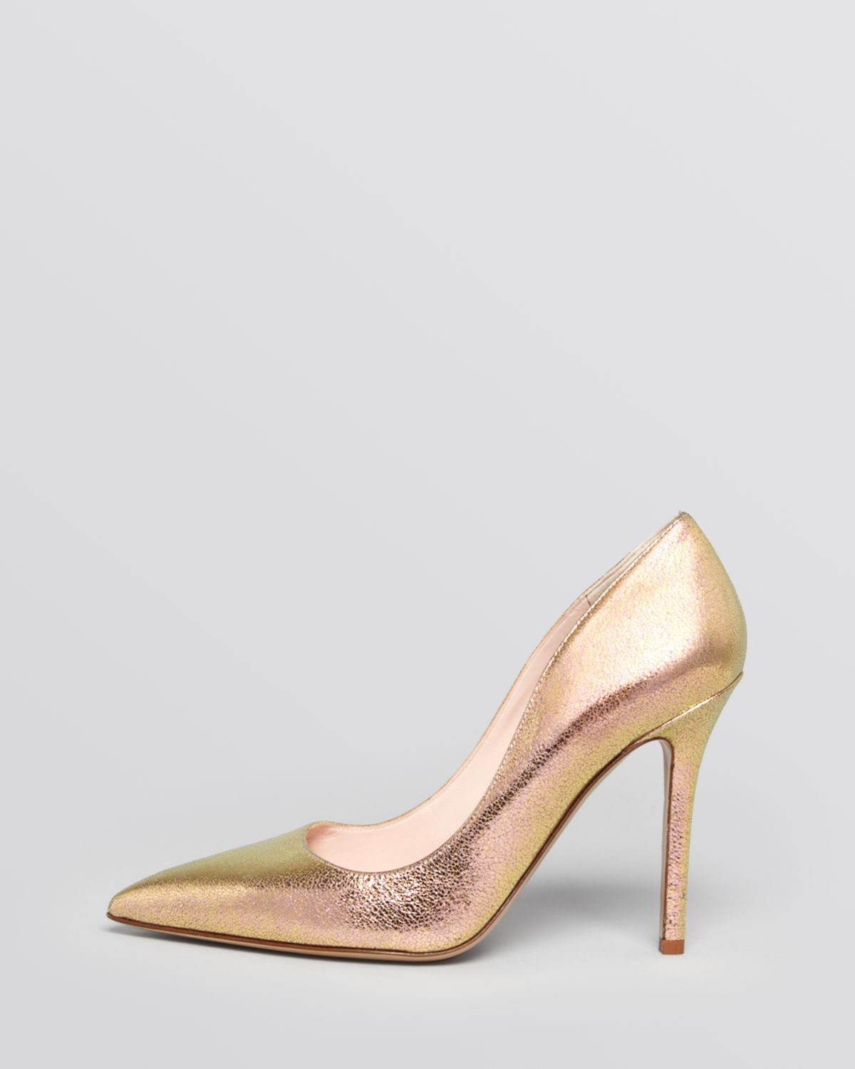 kate spade gold shoes