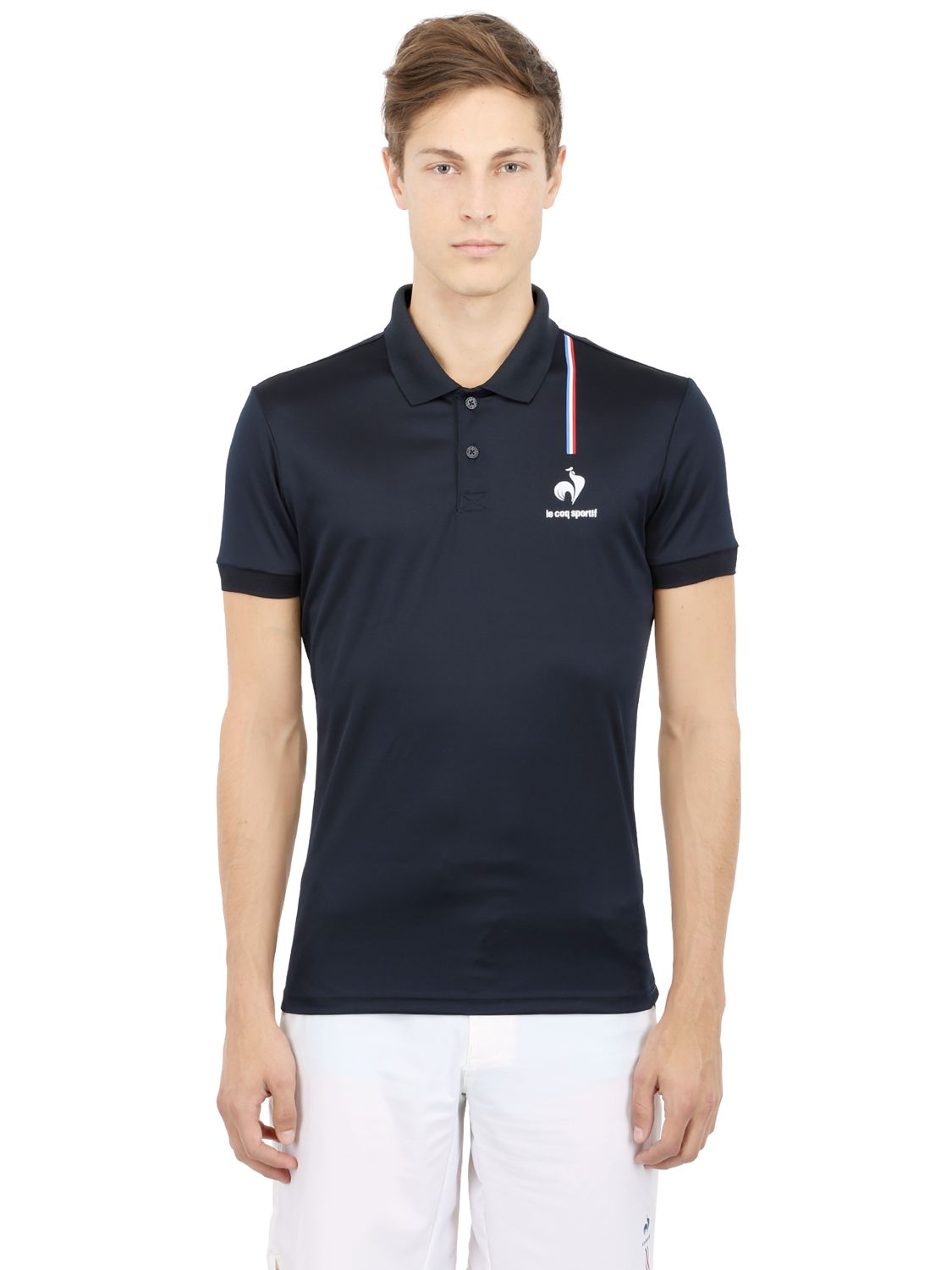 polo tricolore le coq sportif