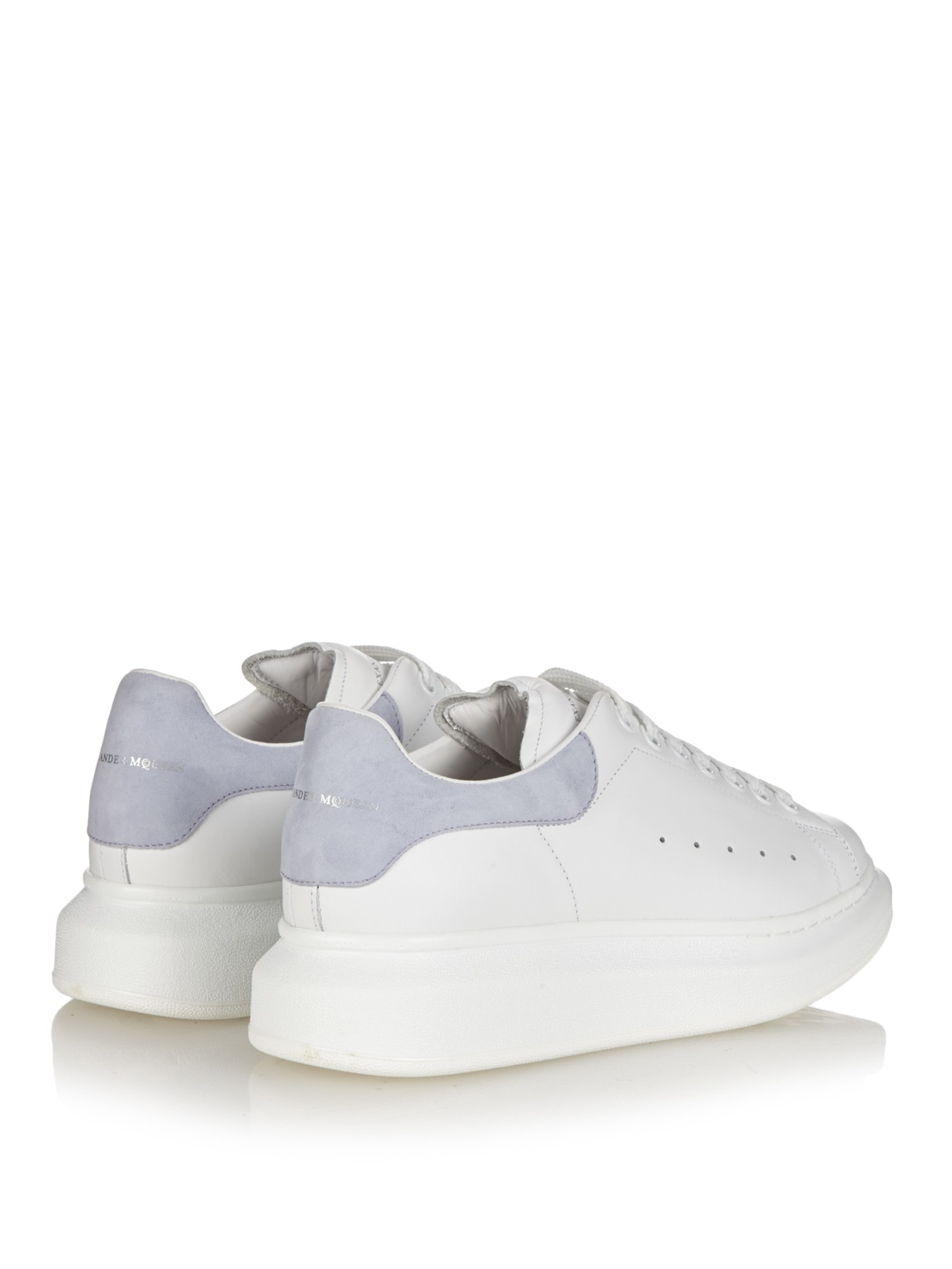 lilac alexander mcqueen trainers