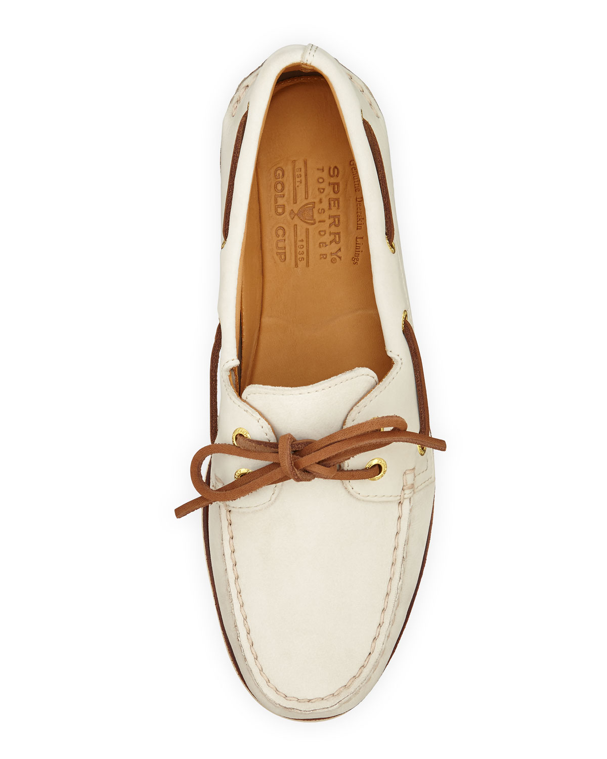 sperry top sider gold cup boat shoes