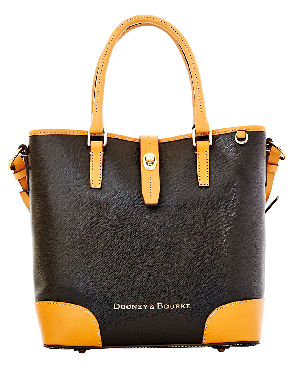 Dooney & Bourke Claremont Medium Cayden Leather Tote in Black Lyst
